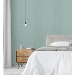 Papel pintado gaulan   de rayas de espigas en 5.23m²