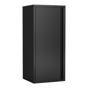 Armario de oficina burlöv acero 88x40x35 cm - negro [en.casa]