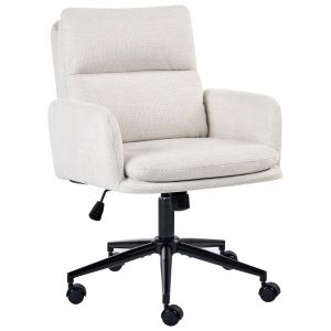 Silla de oficina constantia blanco crema