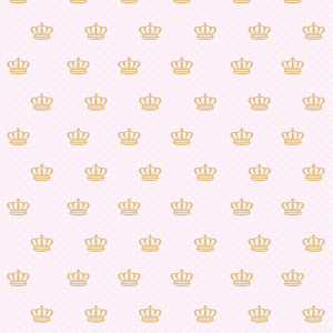 Papel pintado infantil coronas doradas 60cm por 250cm