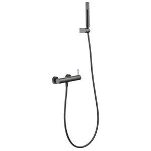 Kit ducha monomando bless black gun metal [ imex® ]