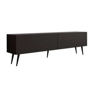Mueble tv - 170x52x32 cm - 2 puertas push-to-open