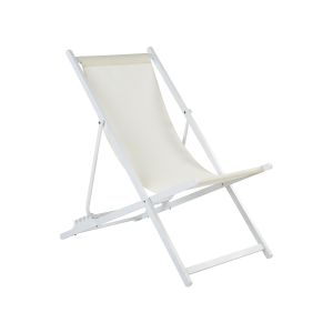 Hamaca plegable locri ii metal beige claro