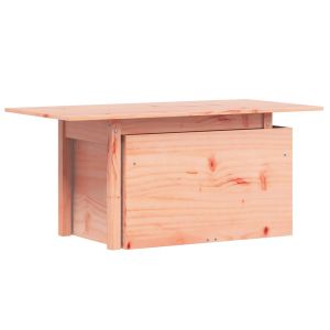 vidaXL mesa de jardín madera maciza douglas 100x50x75 cm