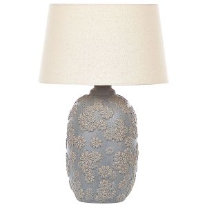 Lámpara de mesa ferrey cerámica gris