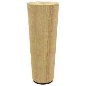 Juego de 2 patas de mueble modernas y cónicas
