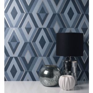 Papel pintado gaulan lavable geométrico moderno con detalles 5.23m²