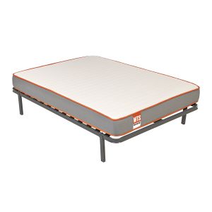 Colchón 140x190cm y somier soul 13 láminas 18cm montaje incluido