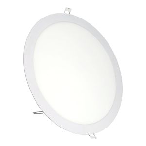 Downlight LED 24w blanco cálido 3000k redondo empotrar blanco