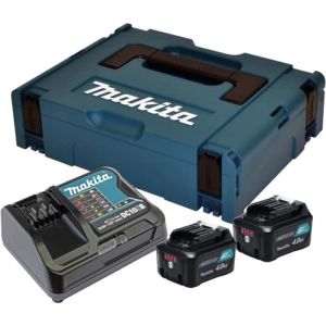Pack 2 baterías bl1041b + dc10sa + makpac Makita - 197641-2