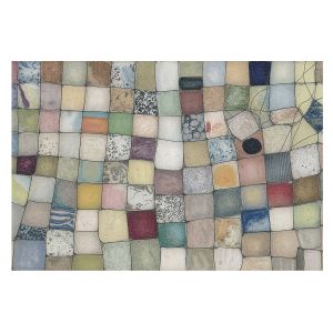Papel pintado tejido no tejido 312x219 mosaico colorido tulup