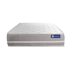 Colchón blanco con espuma viscoelástica 70 x 210