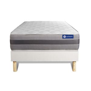 Pack colchón actilatex relax 80x200cm + somier multiláminas, látex y espuma