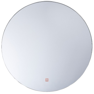 Espejo de baño LED callac 60 cm 60 cm plateado