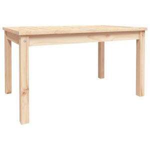 vidaXL mesa de jardín madera maciza de pino 82,5x50,5x45 cm