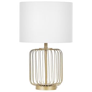 Lámpara de mesa thouet metal dorado