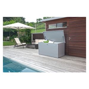 BAUL METALICO ARCON DE OCIO 200 BIOHORT GRIS CUARZO