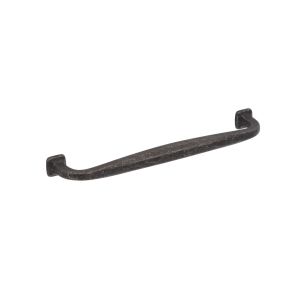 Tirador para mueble en zamac 752 dist entre ejes 160mm negro lote de 25
