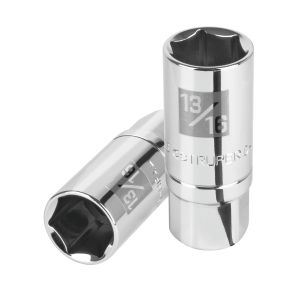 Llave vaso hexagonal para bujía, cuadro 1/2"