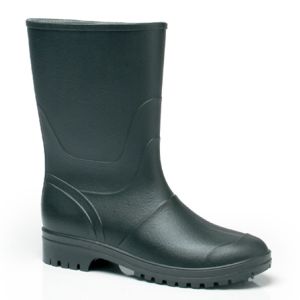 BOTA AGUA OREW PVC CAÑA BAJA NEGRA 46