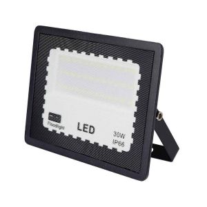 Fab 147490309 | proyector zircon 30w 4000k negro 3000lm  120º 11,5x14x2,3 c
