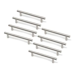Tirador para mueble rei 891h | cc 128 mm | inox mate | acero inoxidable