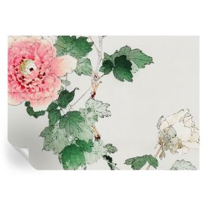 Murales autoadhesivos sutileza floral 208x146 tulup