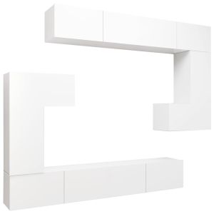 Conjunto de muebles de 8 piezas que incluye armario