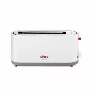 Tostadora - ufesa - tt7365 - blanco-rojo - 1400 vatios - potencia máxima