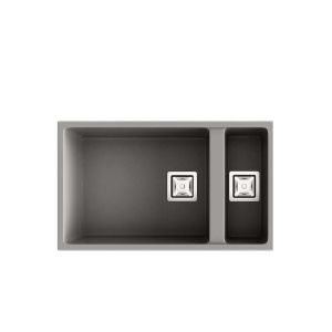 Poalgi - 1,5 cubeta de granito 70x40 cm zie gris
