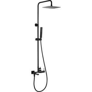 Conjunto bañera monomando firenze negro mate [ imex® ]