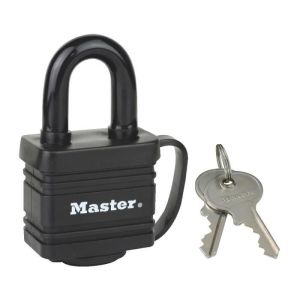 Cadenas con llave - master lock - modelo 7804eurd - cuerpo de acero laminad