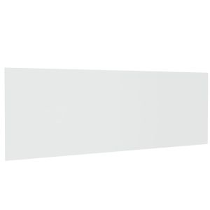 vidaXL cabecero de cama pared madera contrachapada blanco 240x1,5x80cm