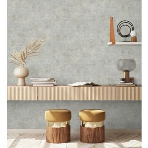 Papel pintado gaulan  lavable  de microcemento con textura 5.33m²