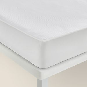 Funda de colchón 90x196 pikolin home 100% algodón cremallera l
