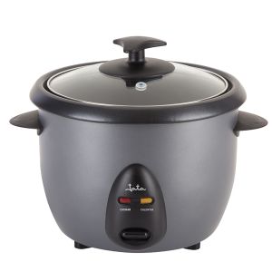 Panela elétrica de arroz preto jata 400 w 1 l