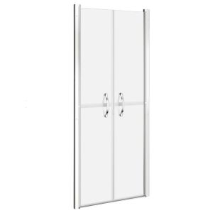 vidaXL puerta de ducha esg esmerilado 101x190 cm