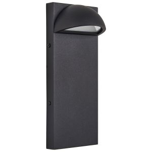 Lámpara de pared LED para exterior sajur negro