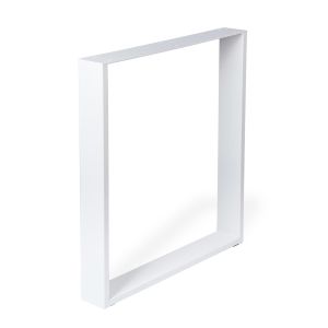 Pata de mesa rei 913 | 580x80x712 mm | blanco poro | acero