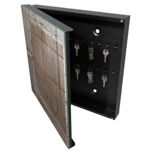 Caja para llaves 30x30x5 patrón industrial, apertura izquierda tulup