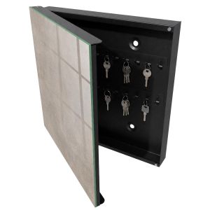 Armario para llaves decorativo 30x30x5, apertura izquierda tulup