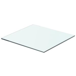 Panel de estante vidrio claro 40x30 cm