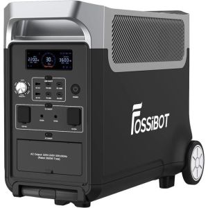 Fossibot - powerstation portátil lifepo4 - 3840wh - 3600w - app/Wi-Fi/bt