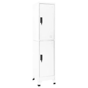Taquilla de acero blanco 38x45x180 cm efe1708