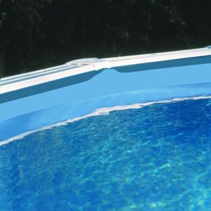 Liner 0.4 liso azul redondo piscina diam. Ø3,00m x h1,20m