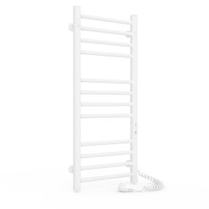 Toallero eléctrico alfa 350x900 con temporizador eco, 160w, blanco