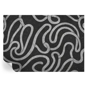 Papel pintado autoadhesivo formas retorcidas 208x146 tulup