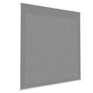 Home mercury - estor enrollable translúcido liso (90x180 cm, gris)