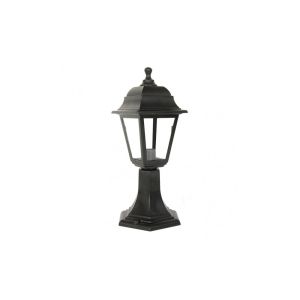 Poteau exterior - fab - albahaca - negro - policarbonato - ip44