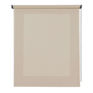 Estor translúcido estores enrollables para ventanas beige 140x180 cm
